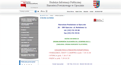 Desktop Screenshot of bip.opocznopowiat.pl
